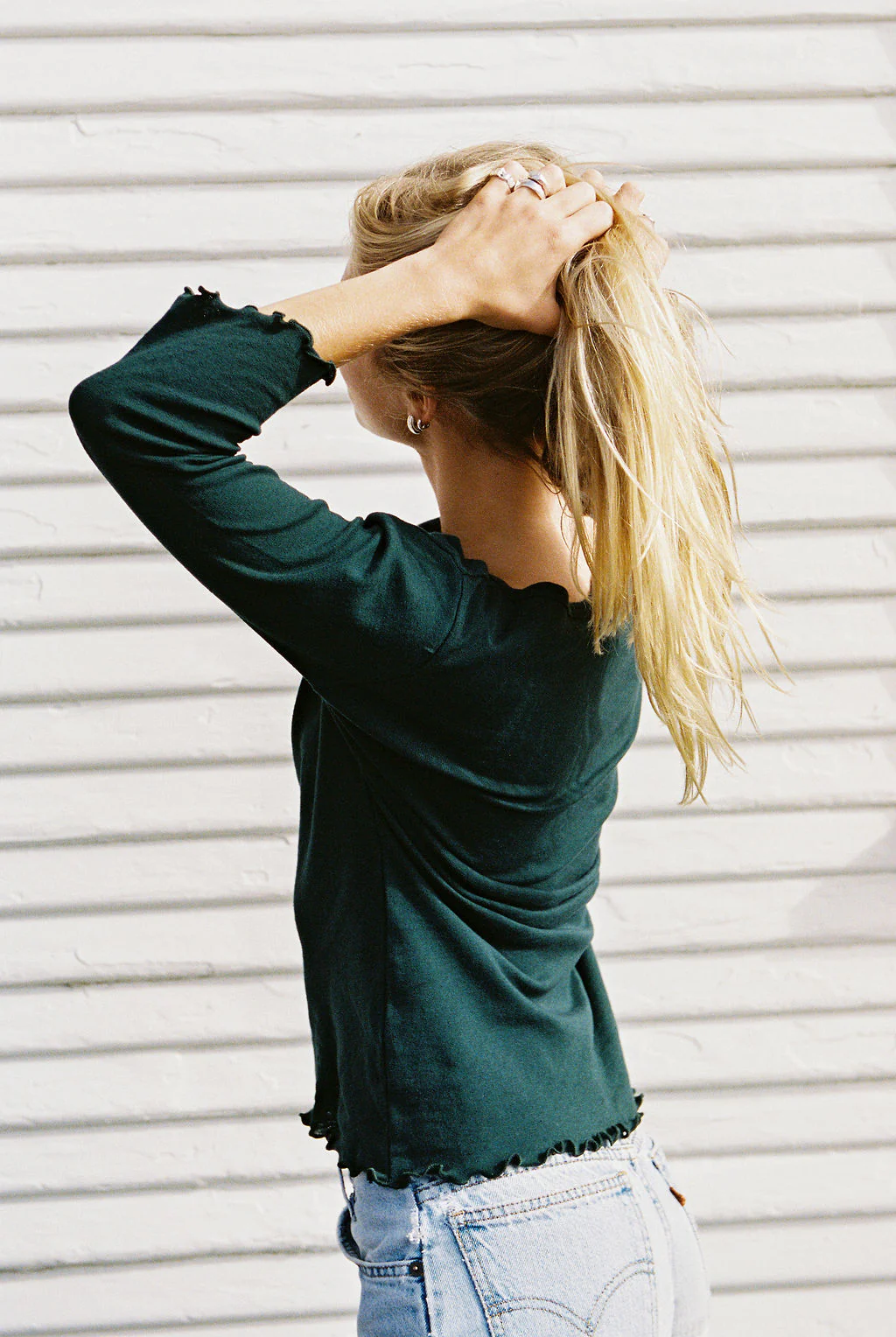 Ballet Pointelle Tee - Image 6