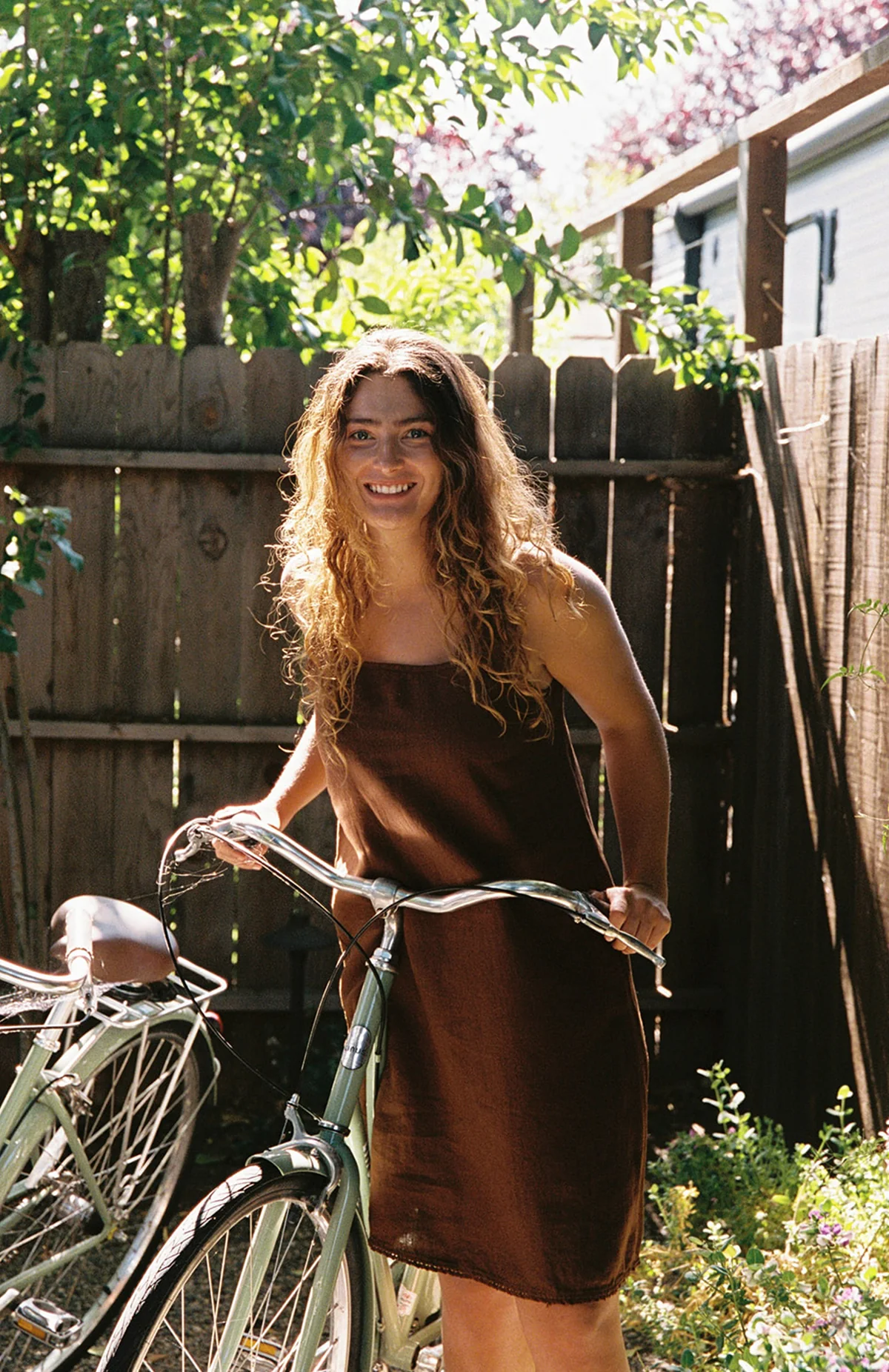 Jardin Linen Dress - Image 8