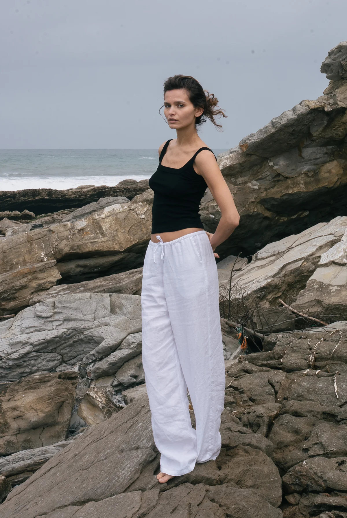 Linen Drawstring Pant - Image 10