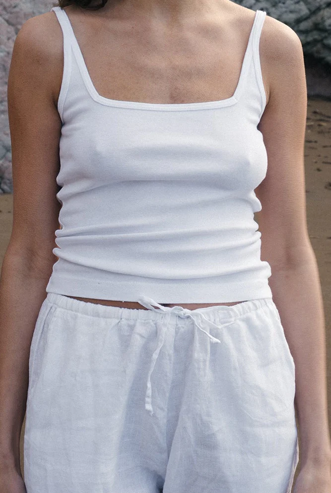 Linen Drawstring Pant - Image 11