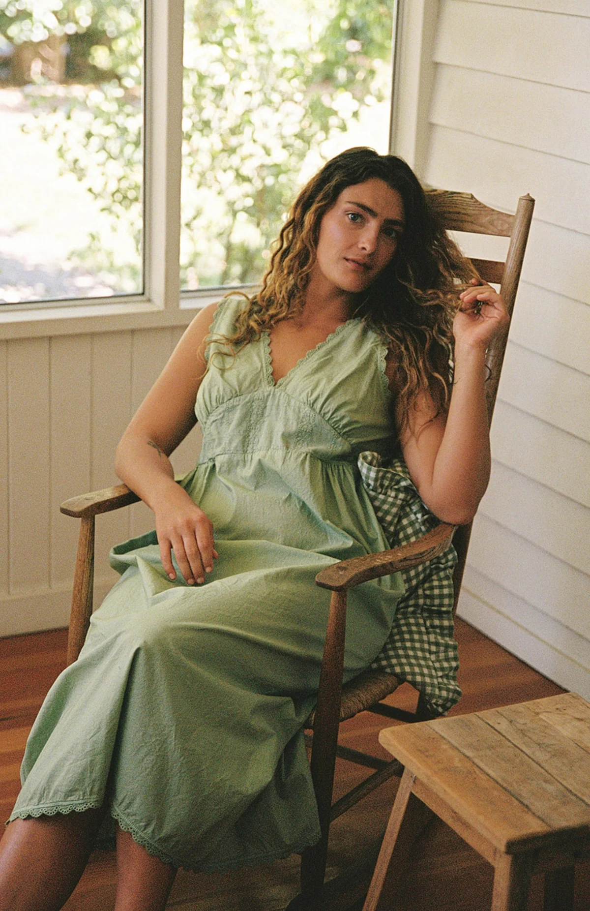 Makinna Poplin Dress - Image 12