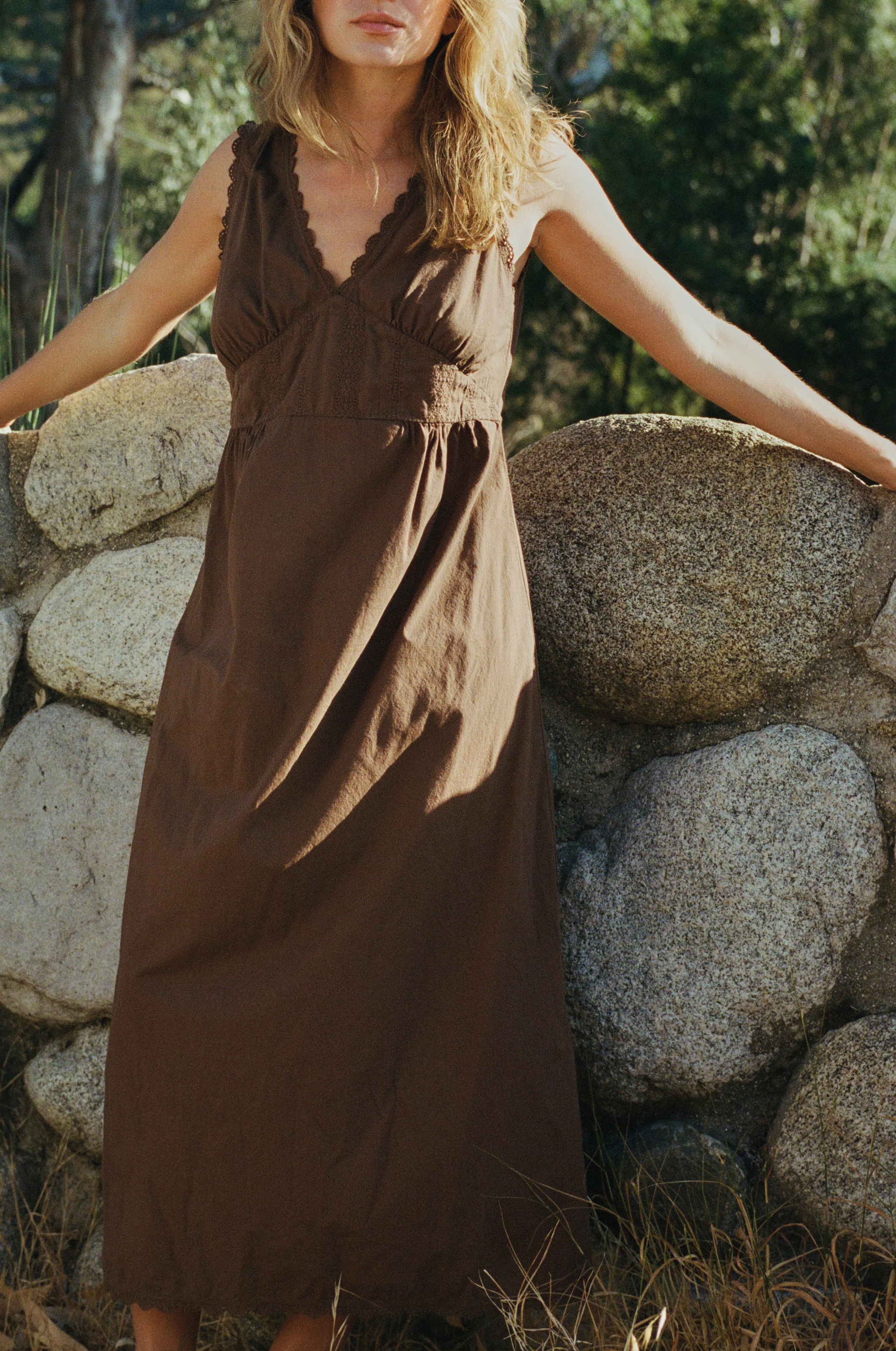 Makinna Poplin Dress - Image 7