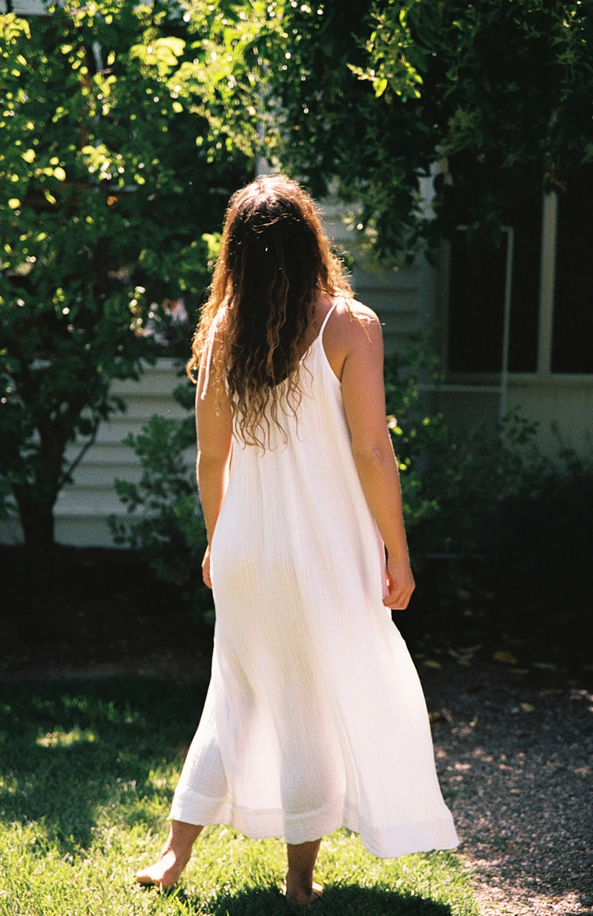 Organic Gauze Dress - Image 4