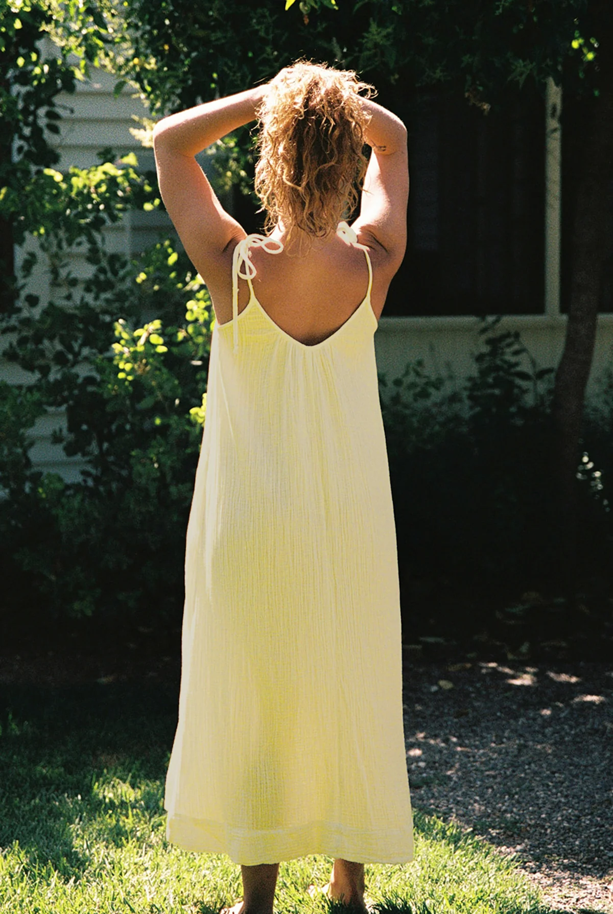 Organic Gauze Dress - Image 6