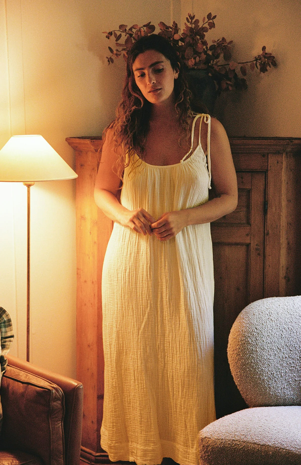 Organic Gauze Dress - Image 7