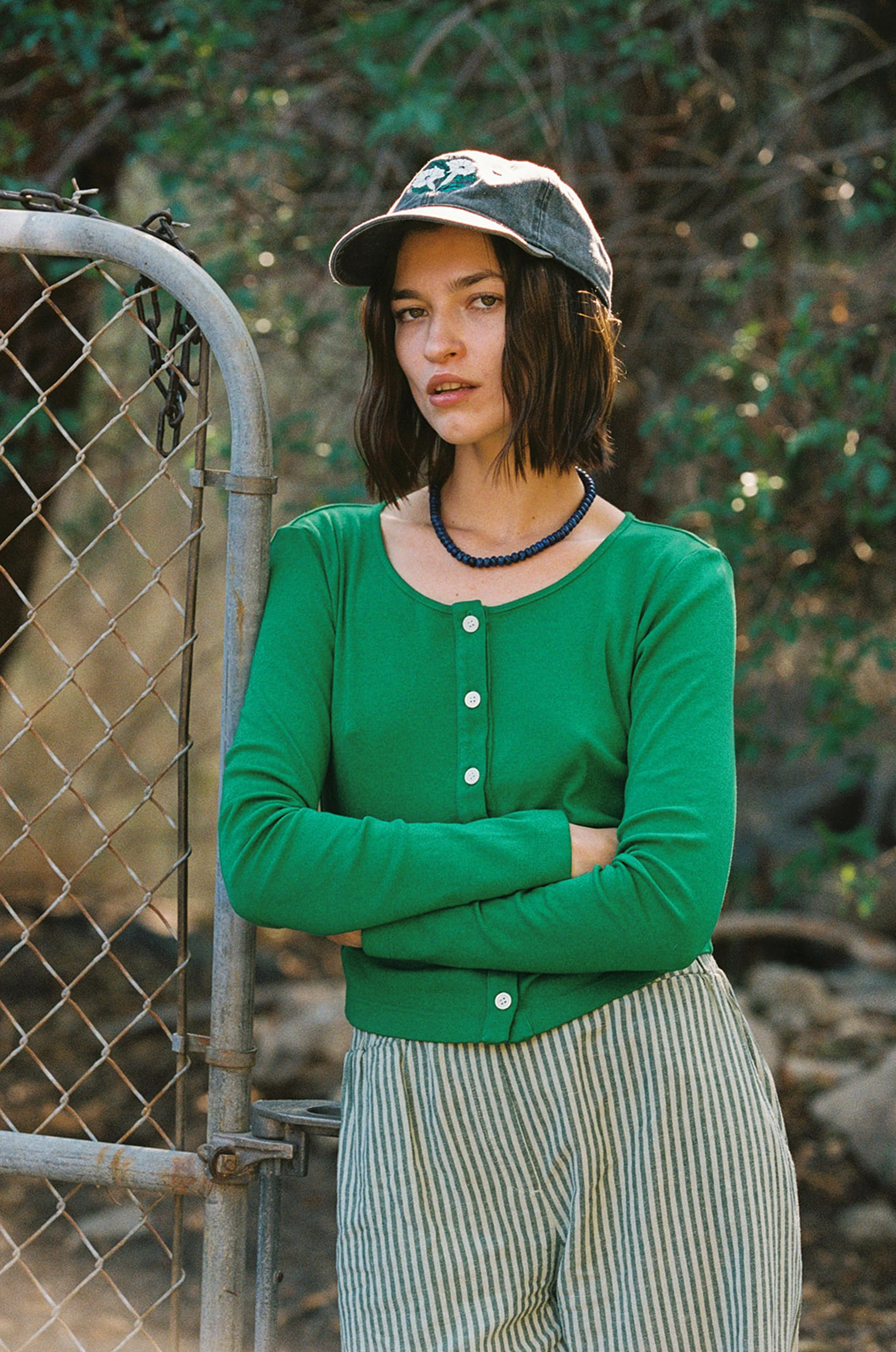 Organic Rib Cardigan - Image 10