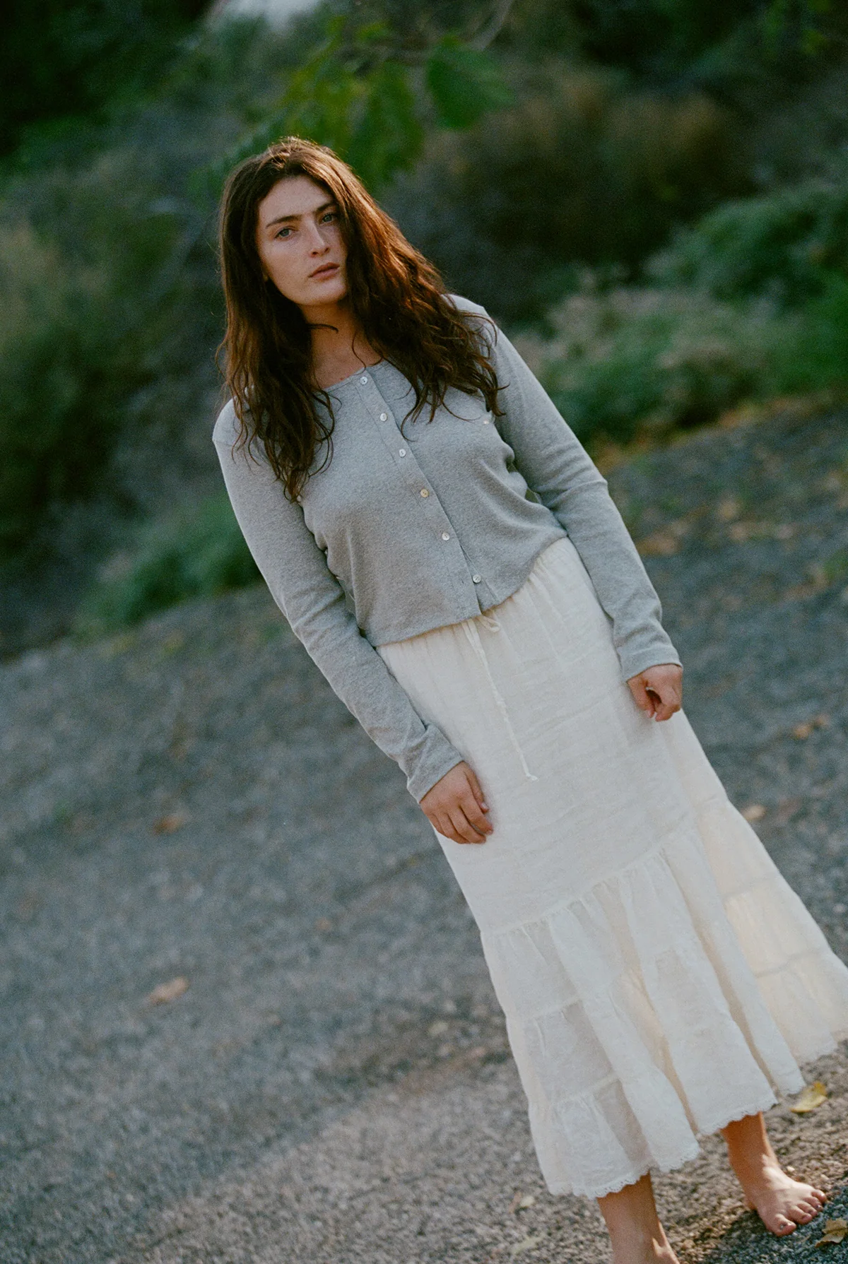 Organic Rib Cardigan - Image 4