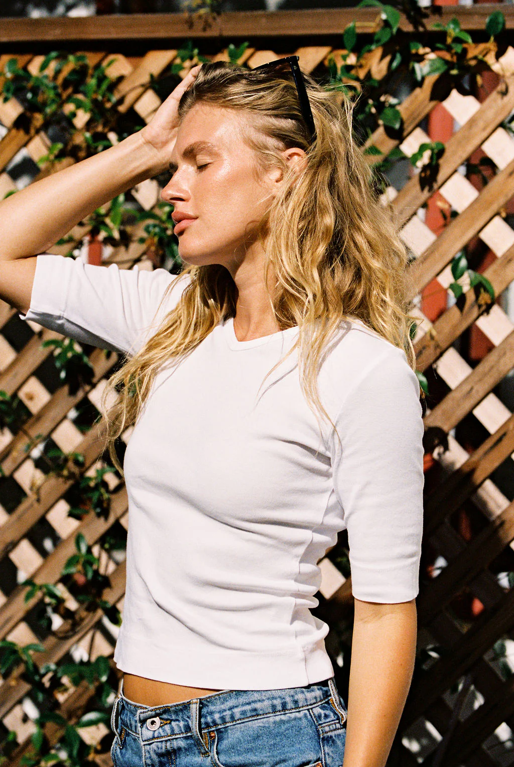 Organic Rib V Neck - Image 4