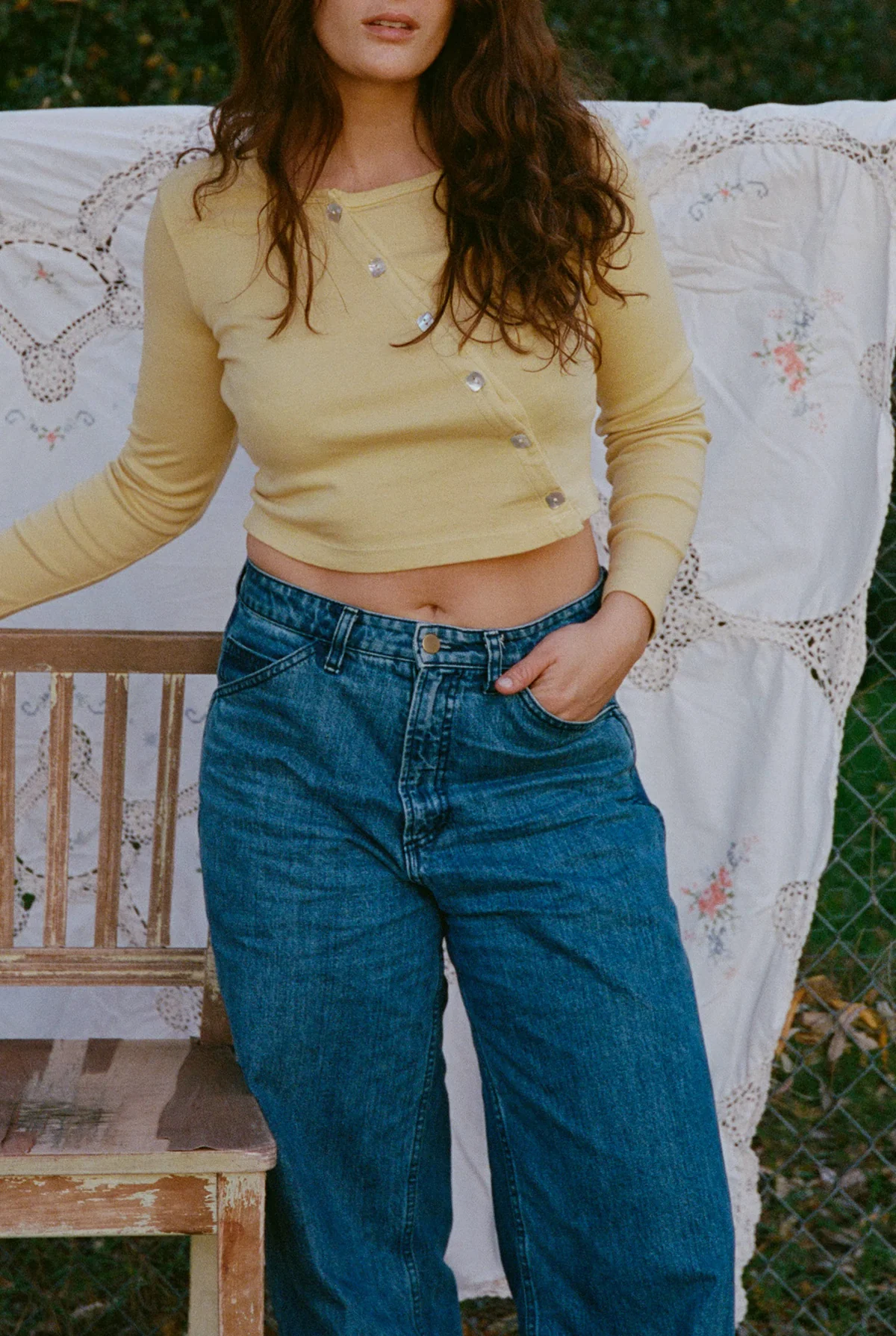 Organic Slant Cardi - Image 6