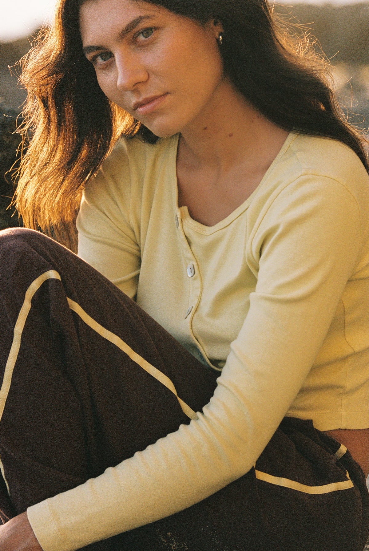 Organic Slant Cardi - Image 9